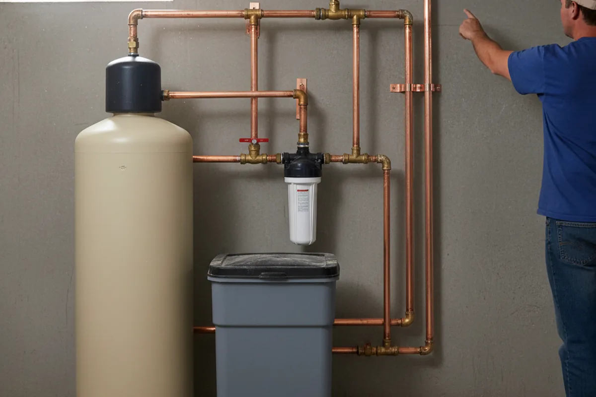 Whole-house water treatment system installed in Big Bar